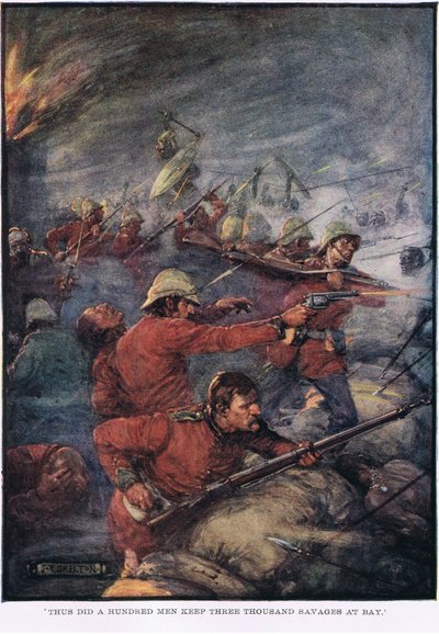 Thus Did One Hundred Men Keep Three Thousand Savages at Bay by Joseph Ratcliffe Skelton